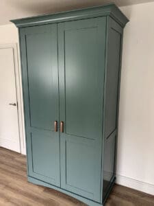 Kitchen Larder painted with detailed cornice