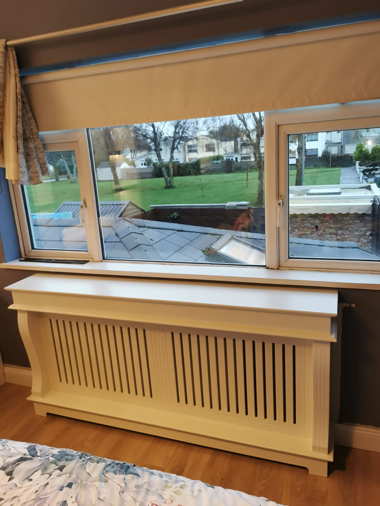 Universal Radiator Console Radiator Console Table: Stylish and Functional - Irish Woodcraft